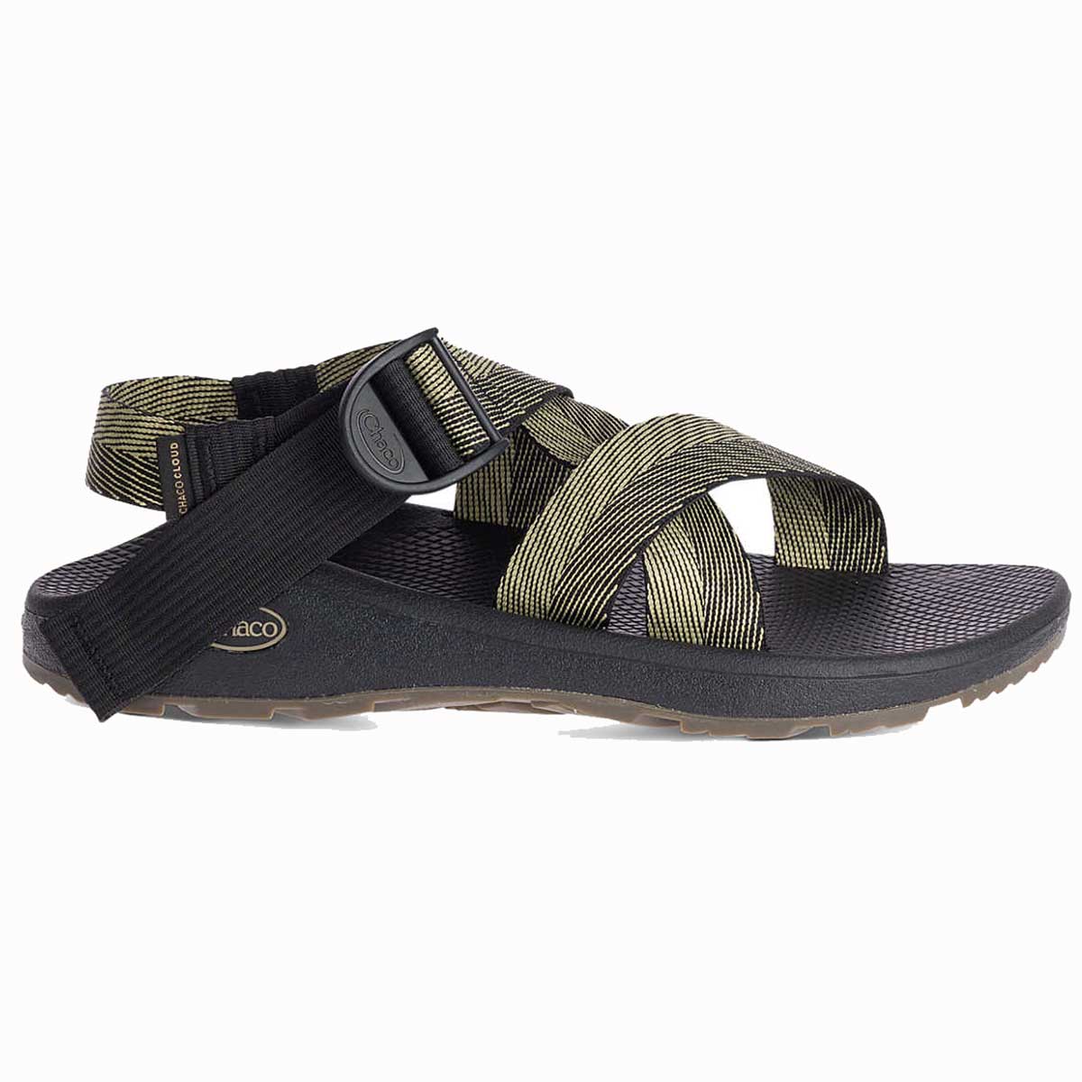 Chaco Mega Z Cloud Sandal Men's in Odds Black